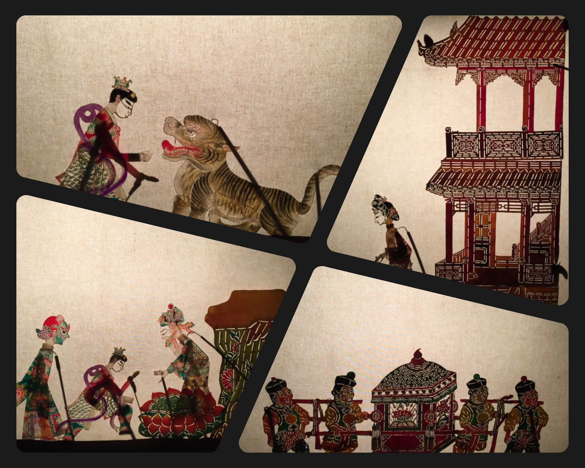 Théâtre de marionnettes de collection Dragon